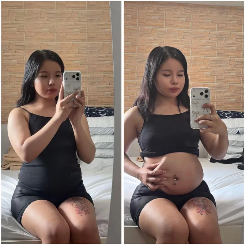 Thumbnail Mind fed, tummy stuffed... guess my feeder knows exactly what he’s doing 💖