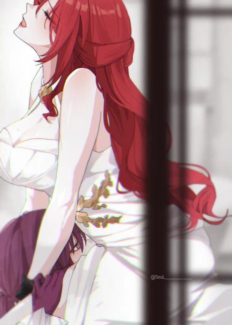 Thumbnail Kafka x Himeko art by SEOL [Honkai: Star Rail]