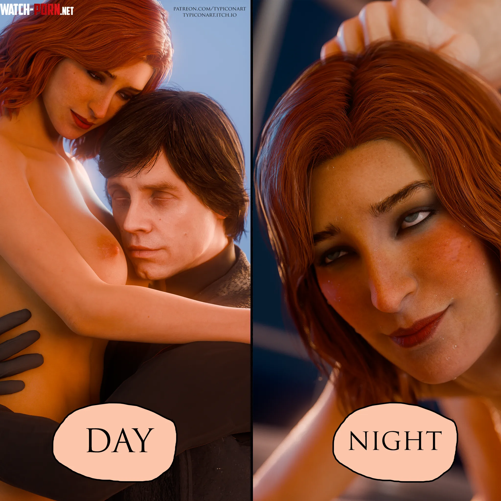 Luke and Mara Meme (Typiconart) by Typiconart