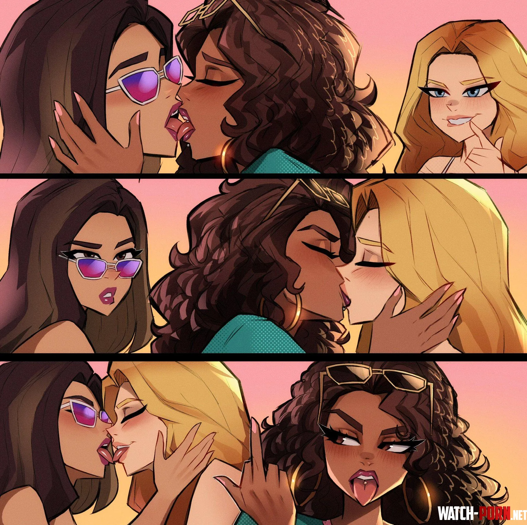 GTA Babes Kissing ❤️ (Grand Theft Auto) [Magaska19] by Fun-Region2179