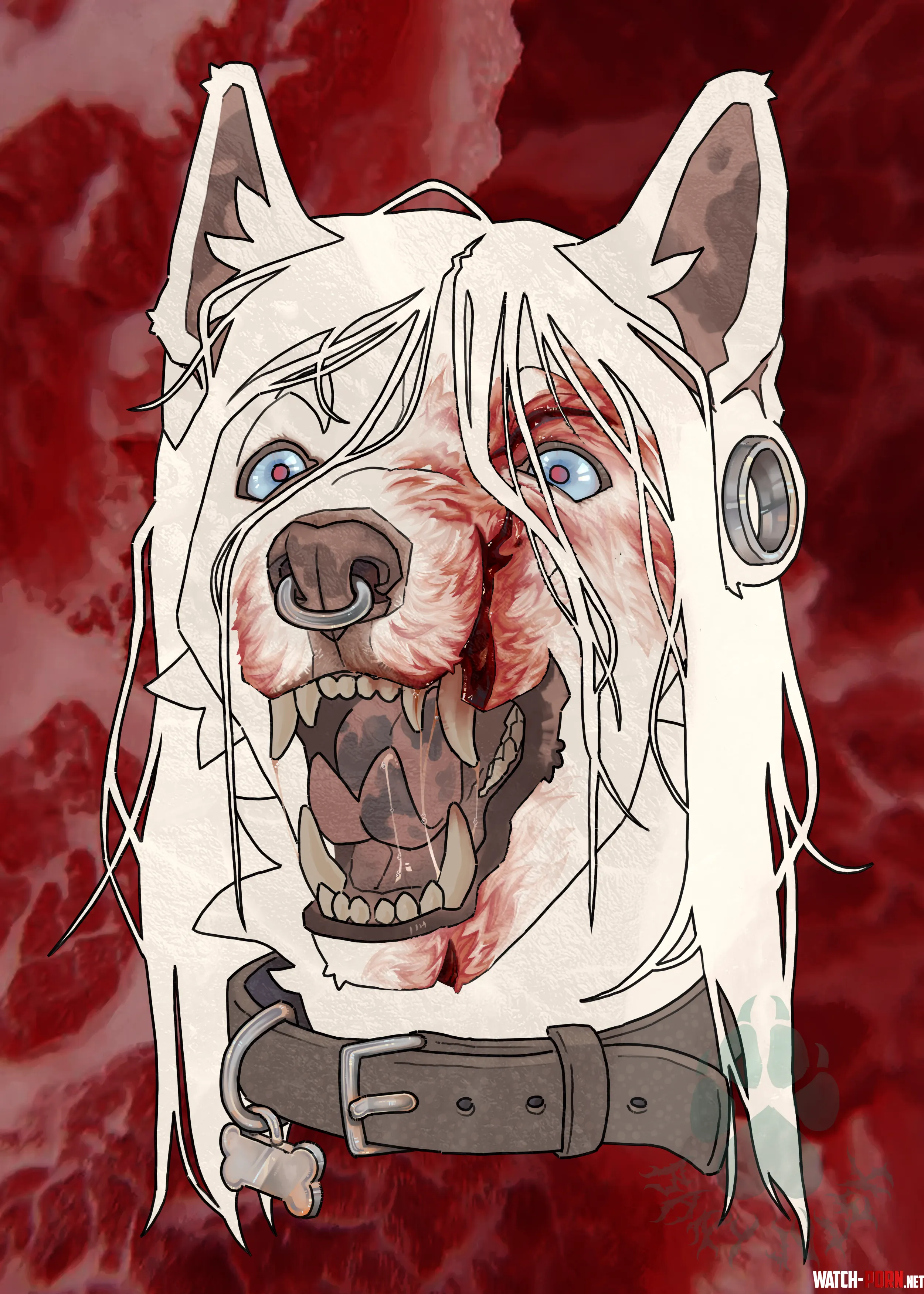[X] gore of my comfort character <oc> by therapypuppy