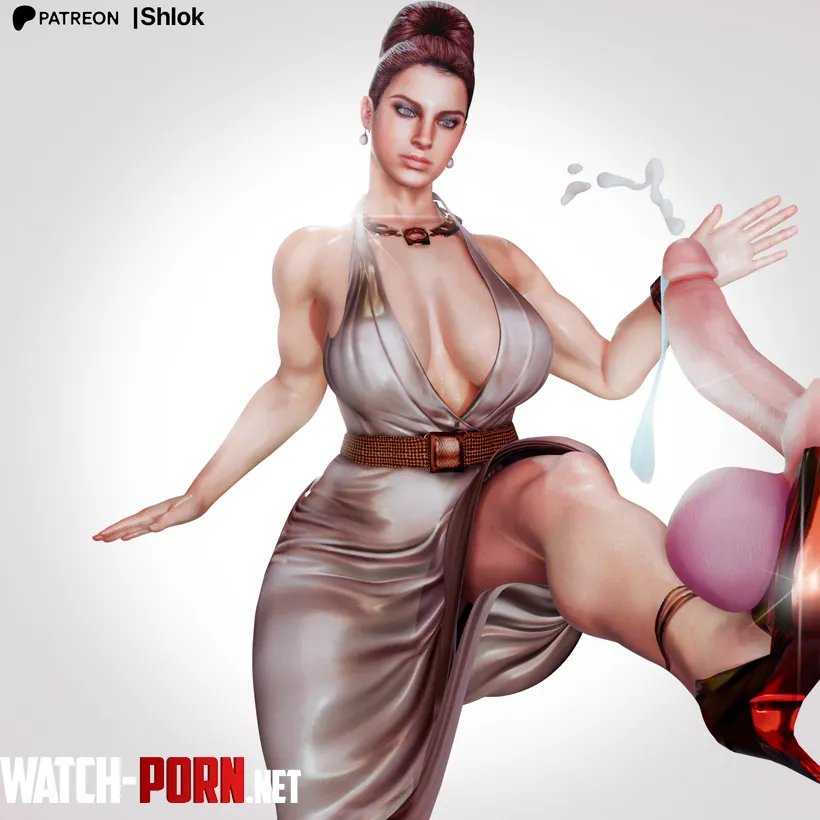 Excella kicks your balls up! 3D Artwork (Patreon: @shlok020) by CanaryWise6275