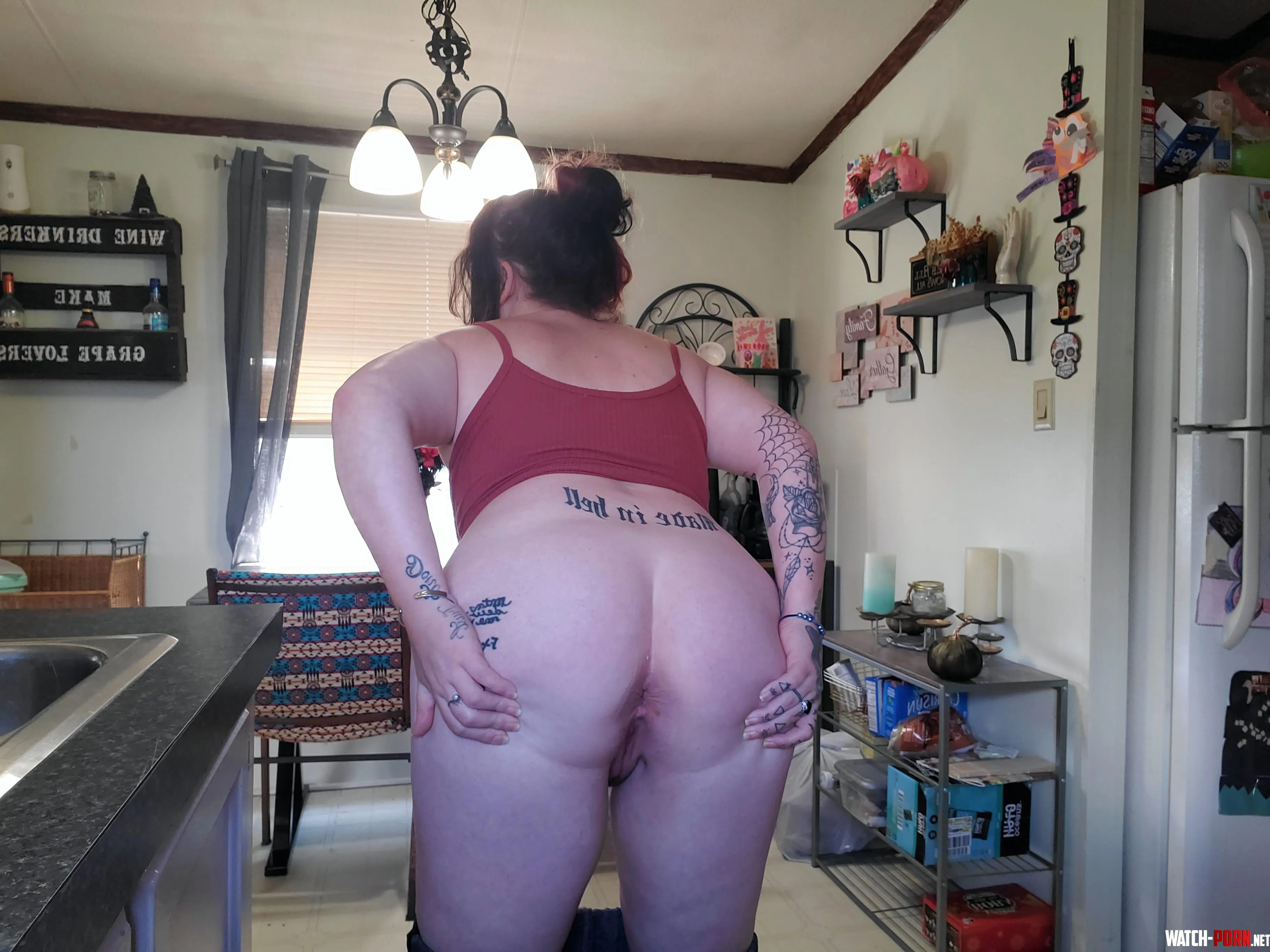 White cheeks spread by Lunaa_Jay