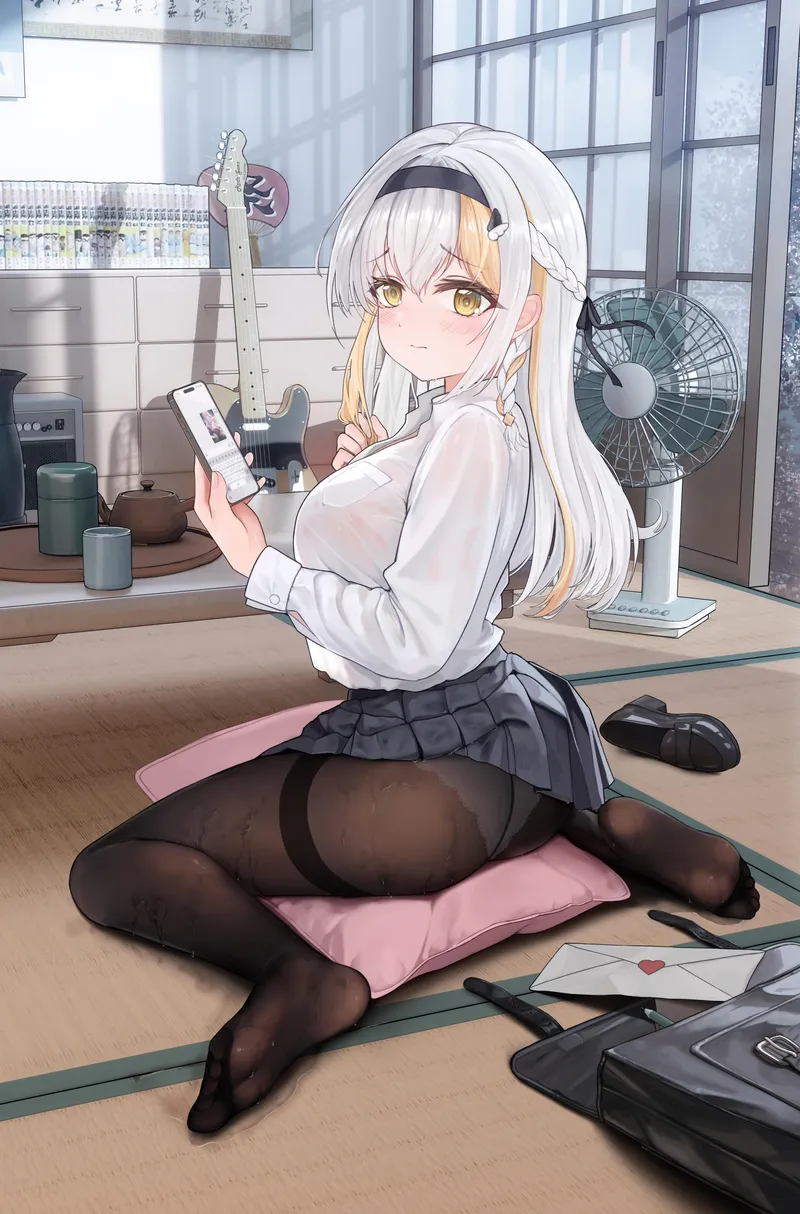Thumbnail Watching her send nudes [Artist's OC]