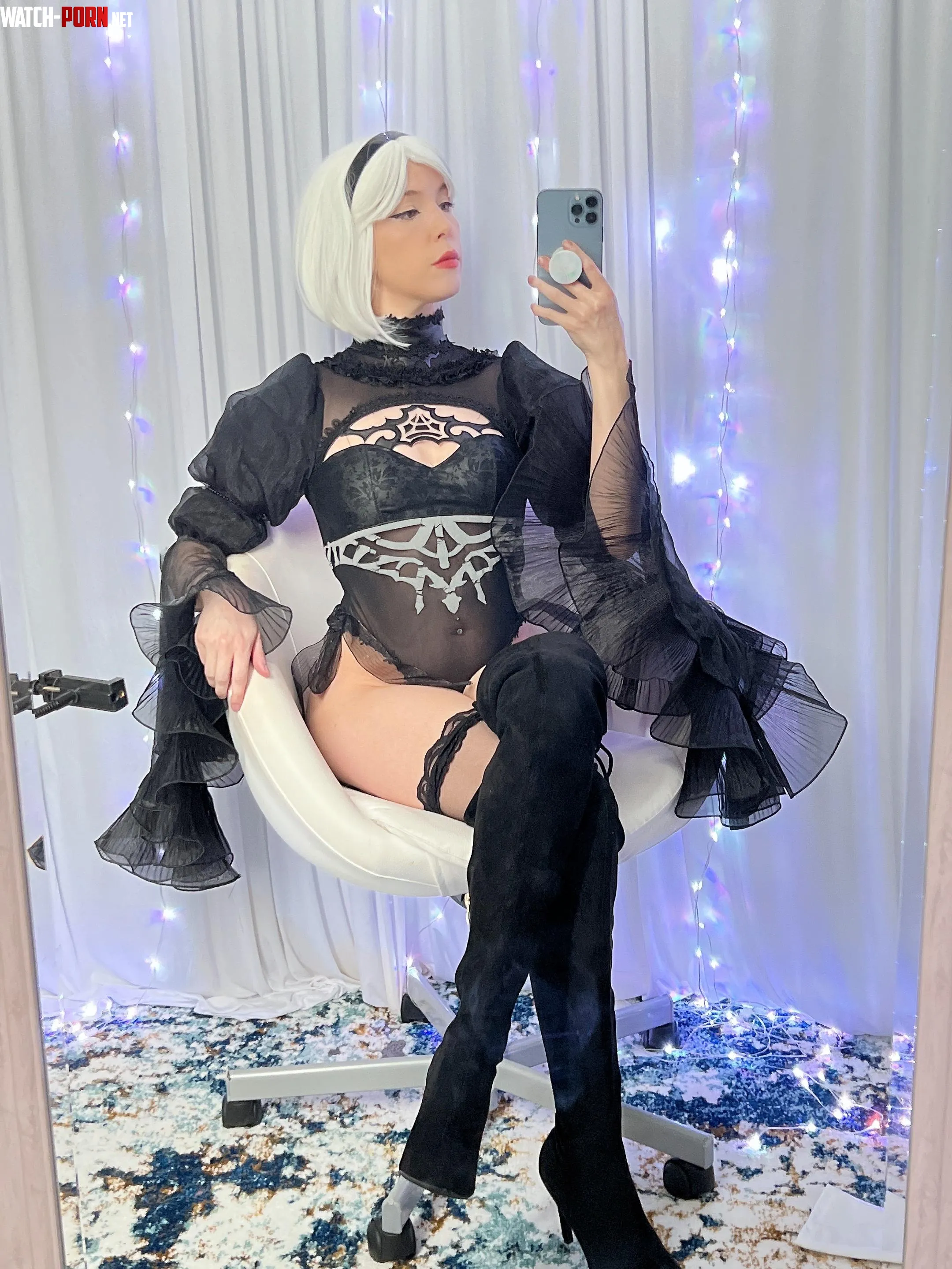 2B from [NieR: Automata] by (shiroluxx) by FeverInHeels