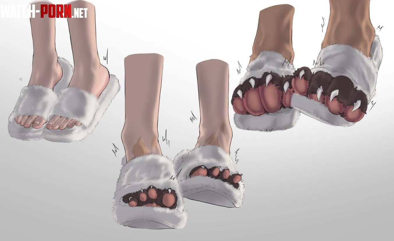 Paw Transformation [by me] by sugaredroses