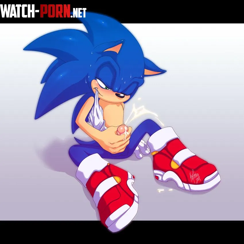 Sonic Cranking his Hog (Kycha) by MetalGod20001