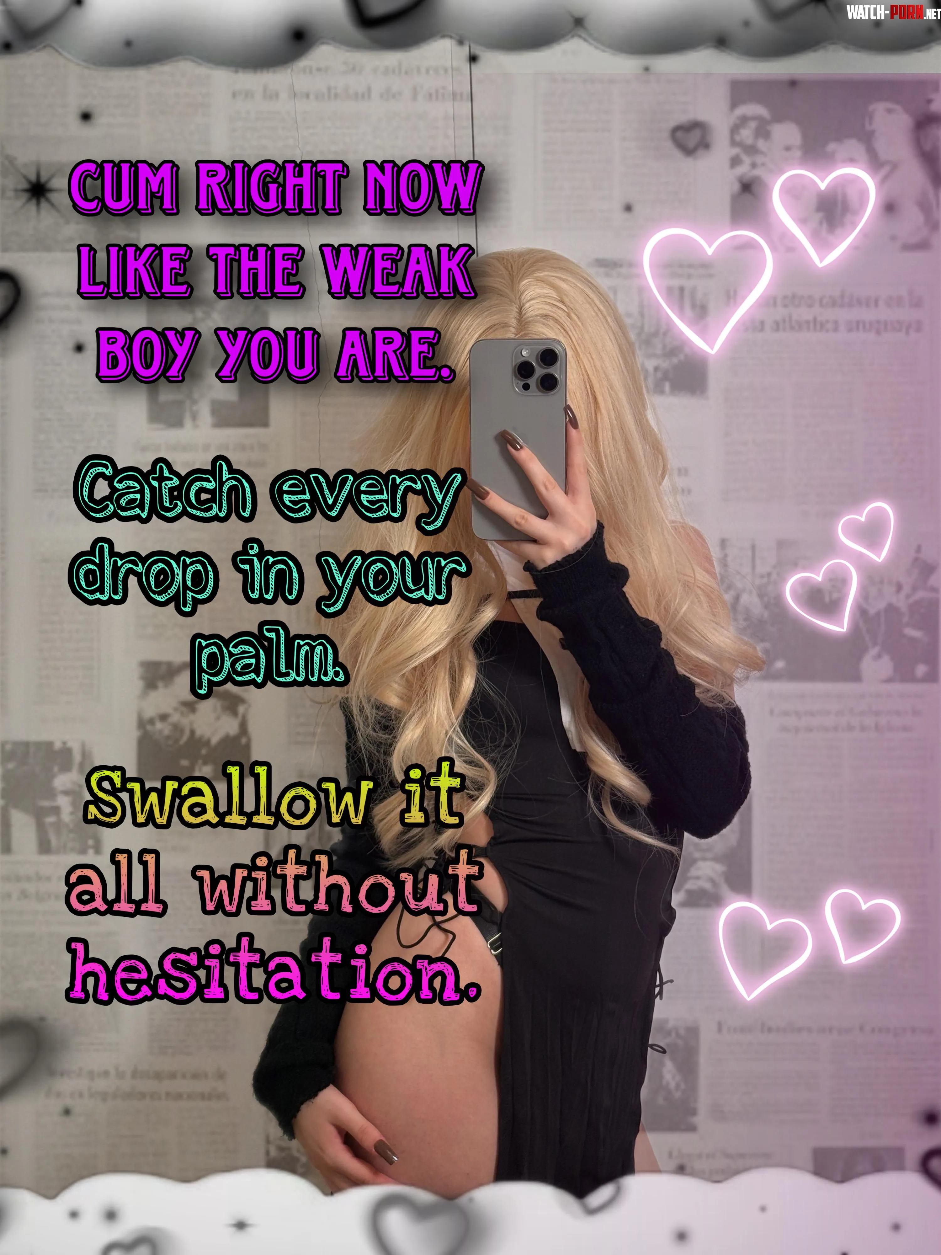 Cum, Catch &amp; Swallow by CutLuxie