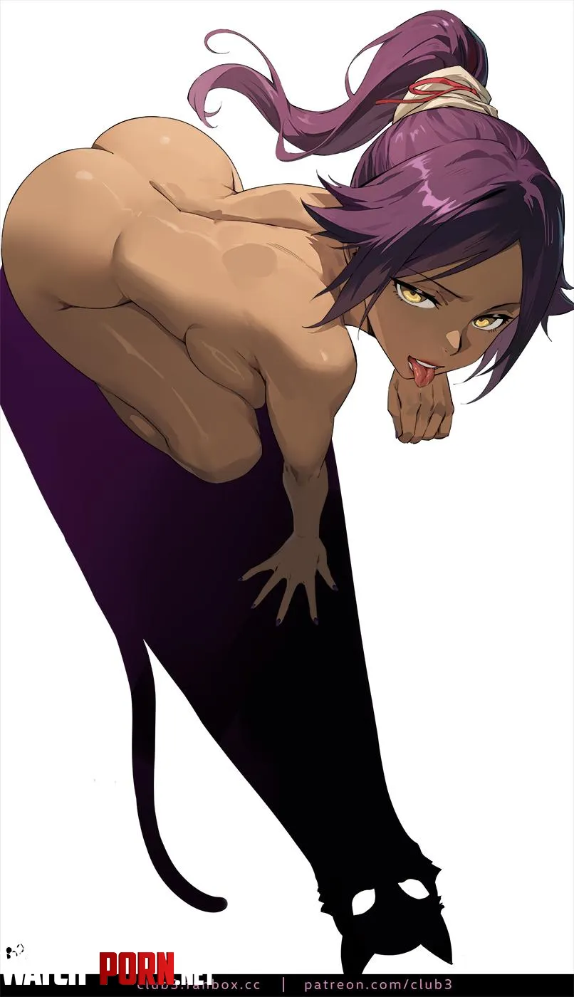Yoruichi cleaning her self [Bleach] (Club3) by topofbread_1