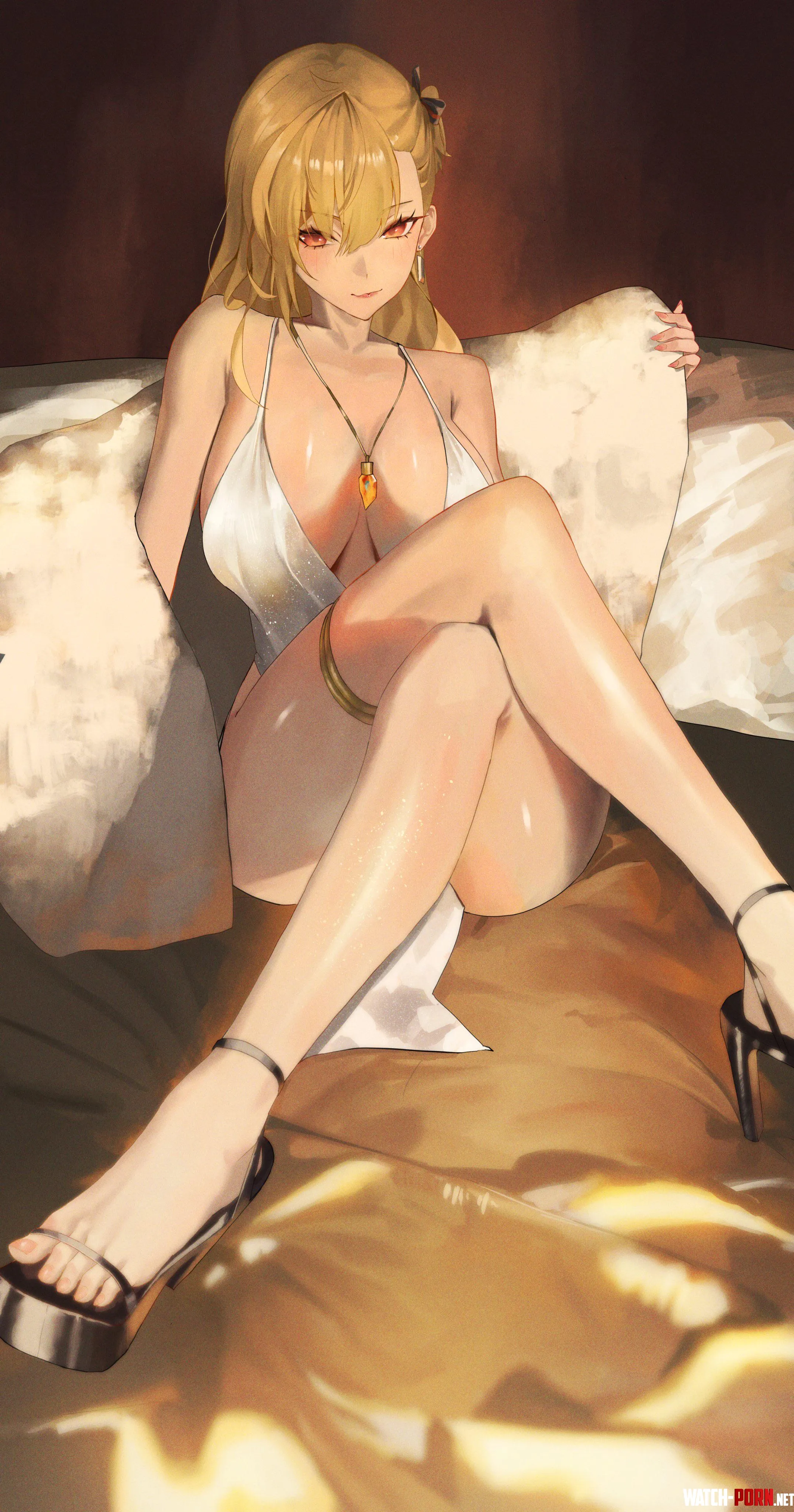 Kaela in Beautiful Dress (Zargazz) [Hololive] by Flimsy-Stranger9820