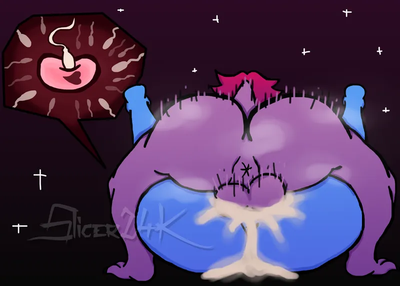 Thumbnail [Susie] impregnating [Kris] (My art)