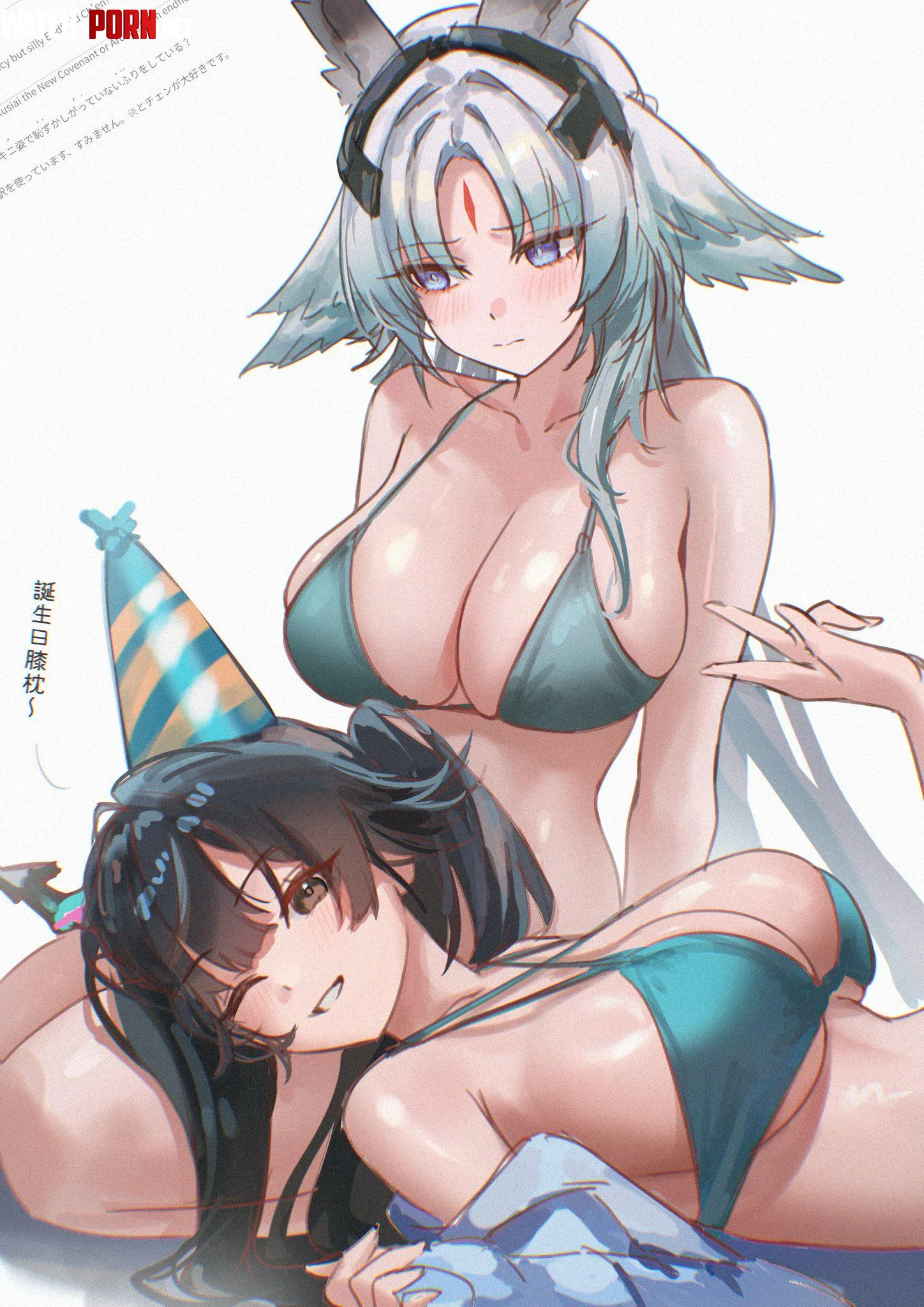 Chen's birthday lap-pillow! [Arknights] by marxsander2016