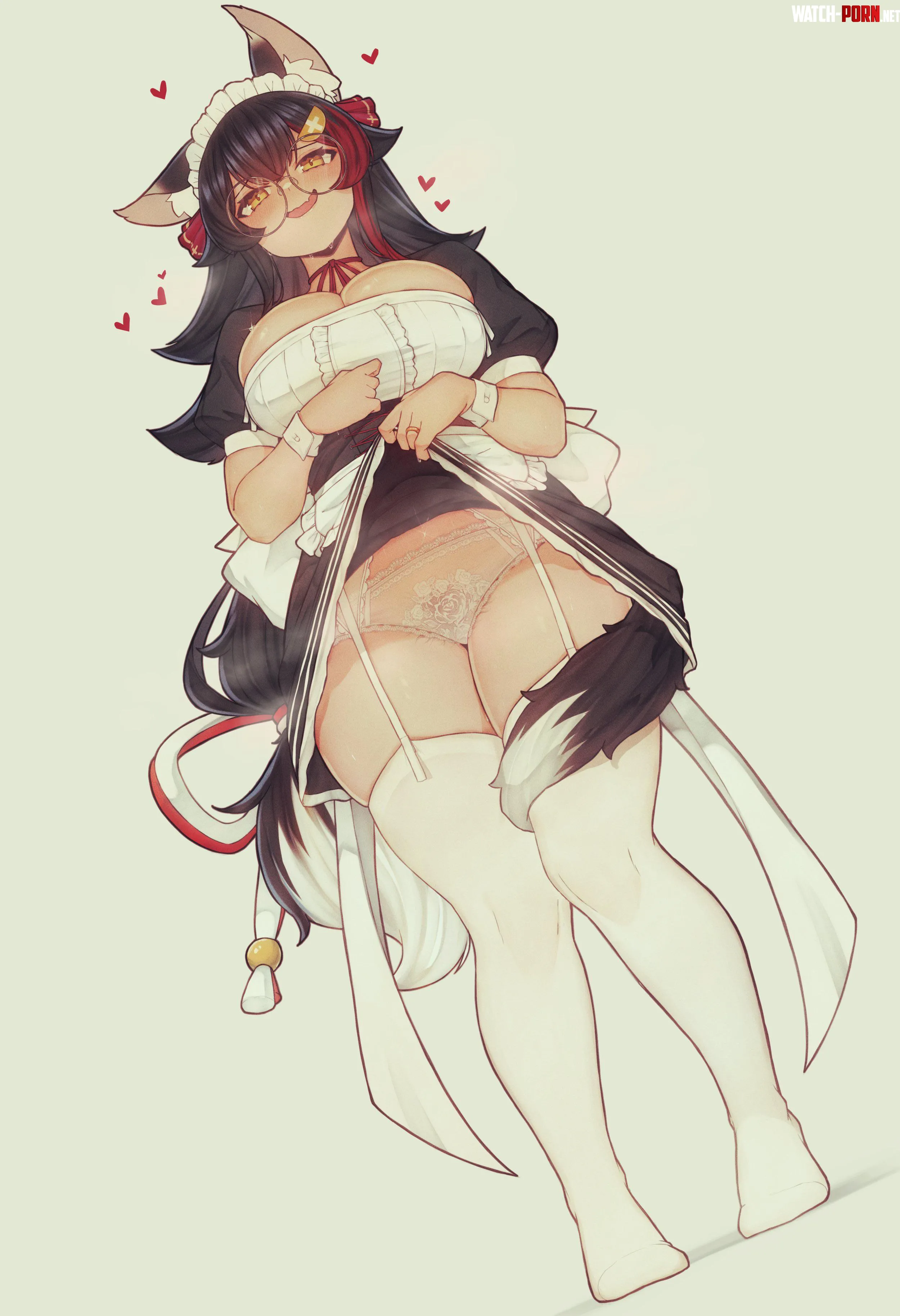 Mio Mama Lingerie tease [Hololive] by Flimsy-Stranger9820