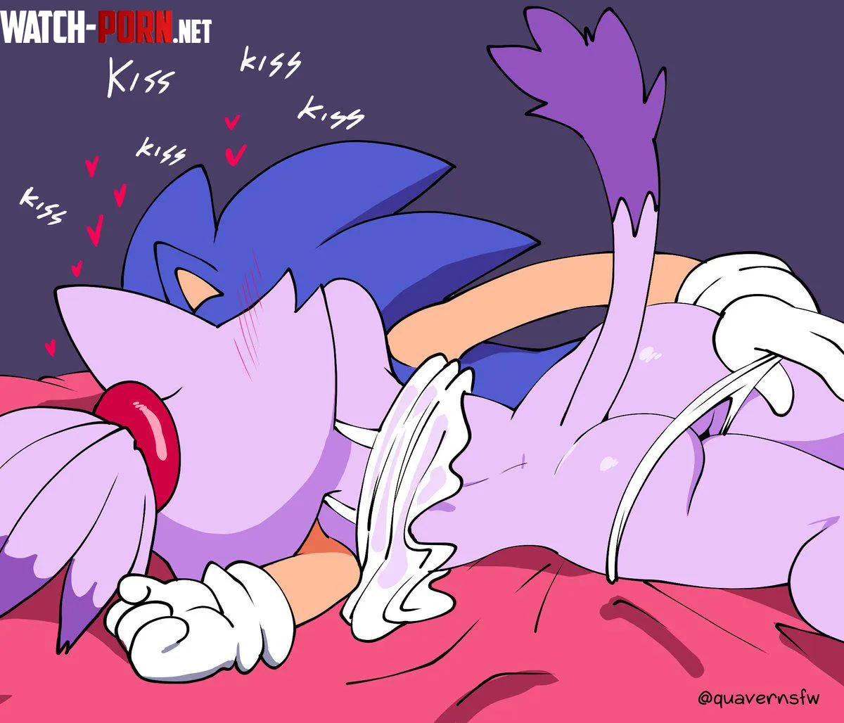 Sonic and Blaze make sweet love (QuaverNSFW) by CalloftheWild69