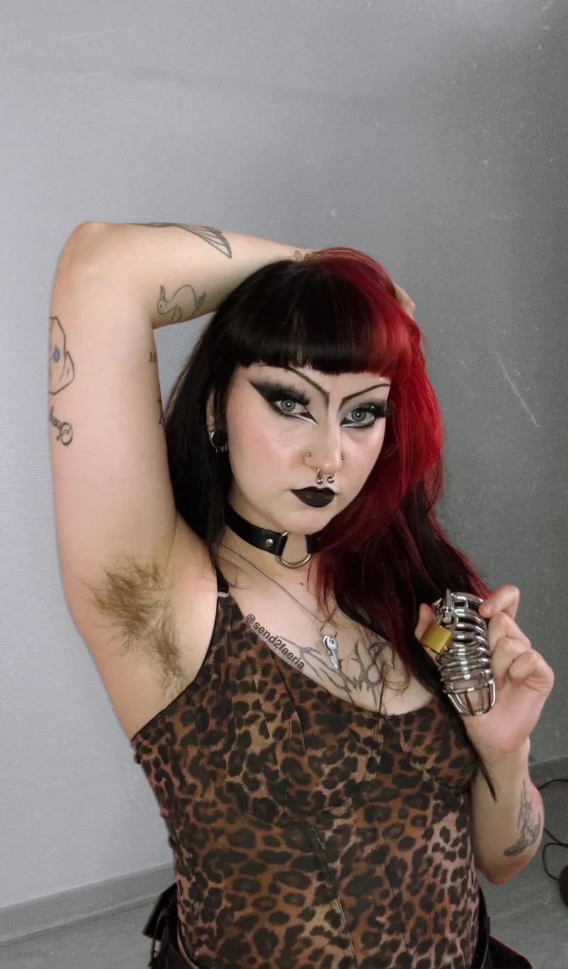Thumbnail hairy armpits fetish + chastity 😏 Are you into it