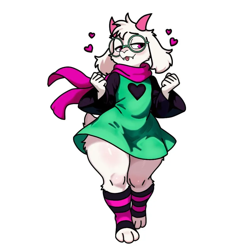 Thumbnail [Ralsei draw] (Furryna_art)