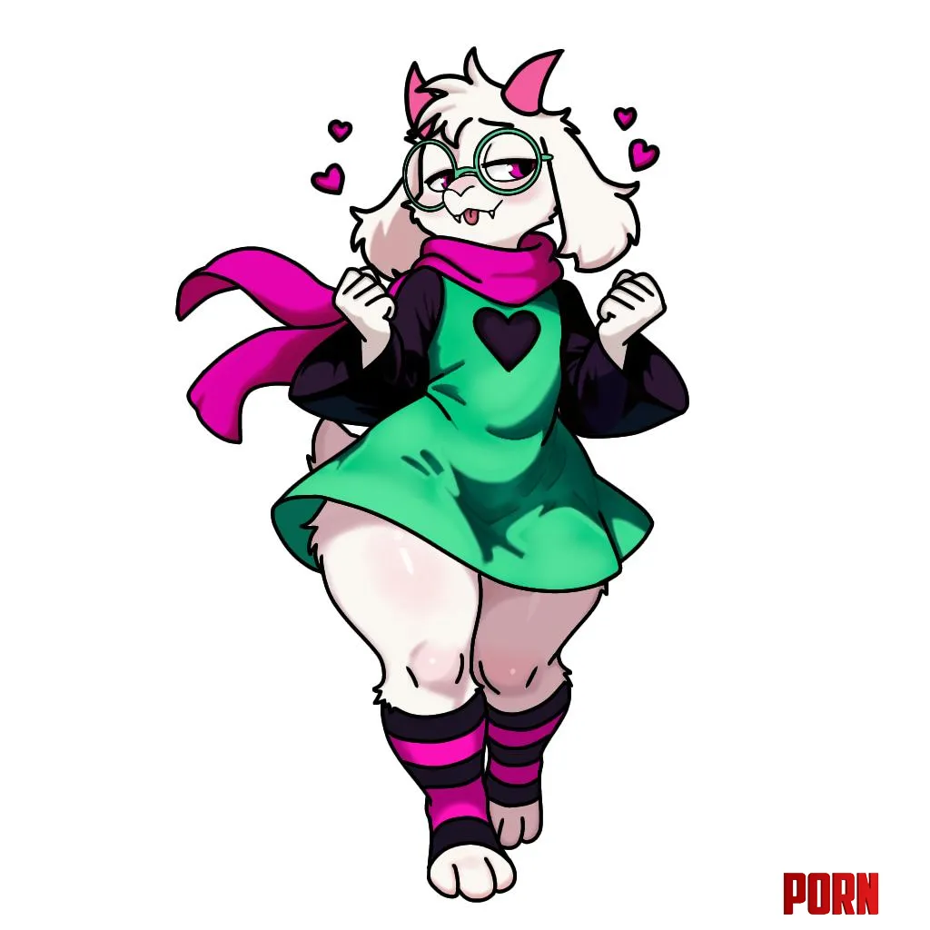 [Ralsei draw] (Furryna_art) by Andrew_Night1202