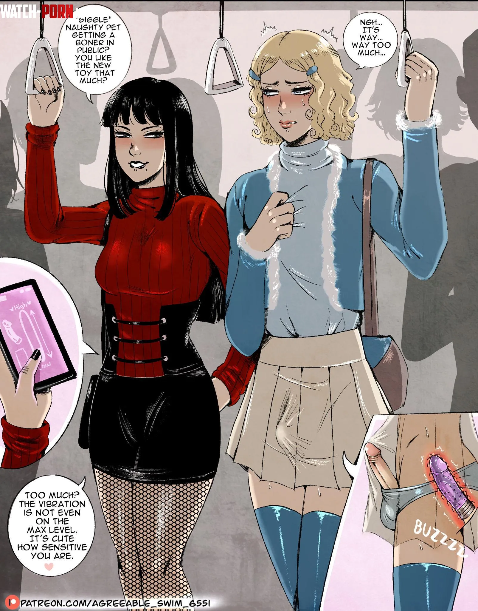 On the train by Somanycookies1
