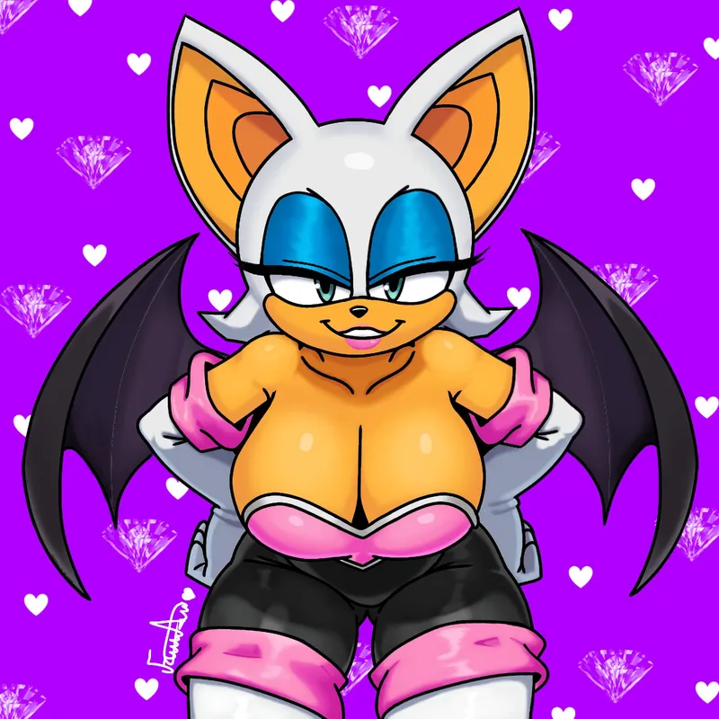 Thumbnail Rouge wants her treasure~ (Furryna_art)