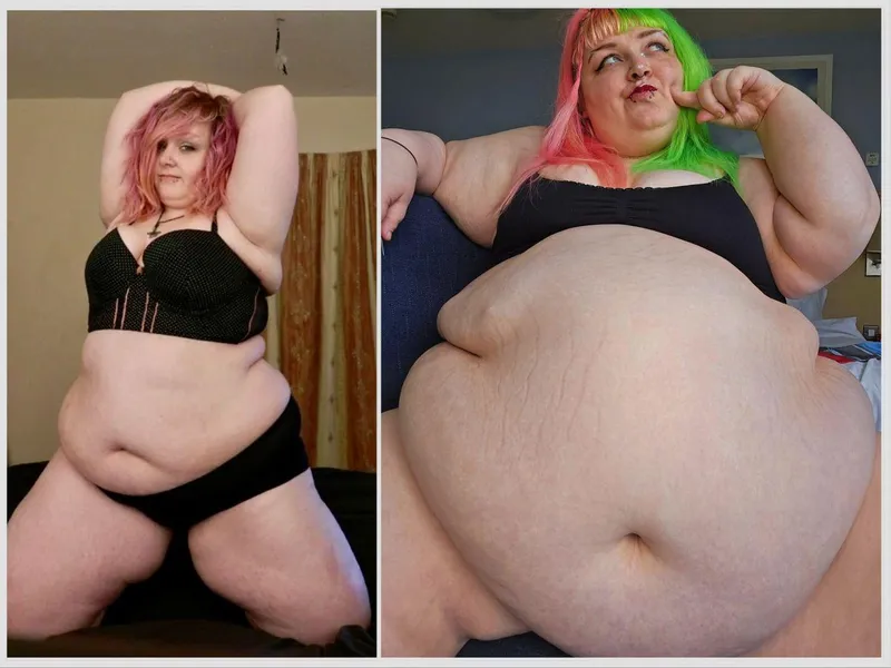 Thumbnail JadeEatsRainbows: BBW Then, SSBBW Now