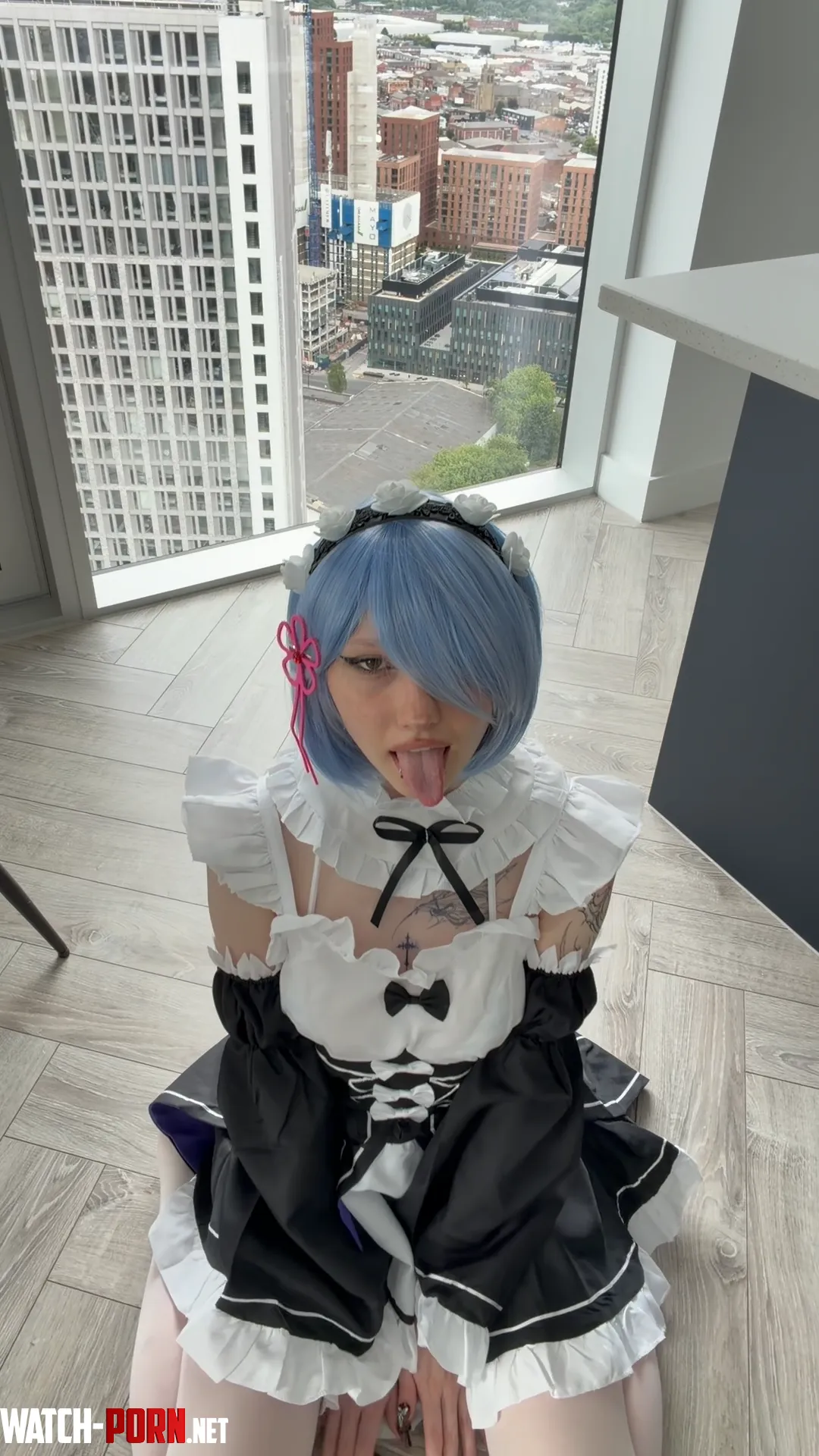Rem from RE:Zero by little_emo_kitten