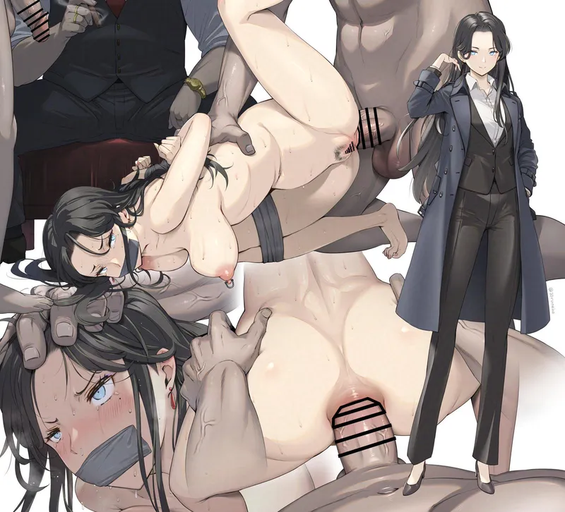 Thumbnail She got taken by the mafia for investigating their work (獲る猫)