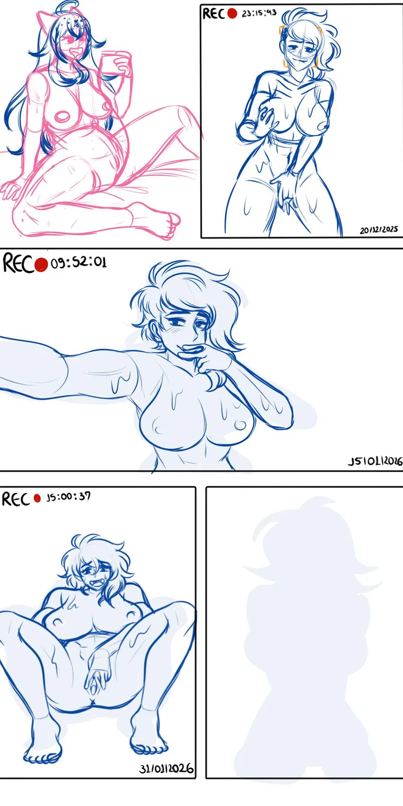 Thumbnail {comic} Endo sketch (papipo, comms open)