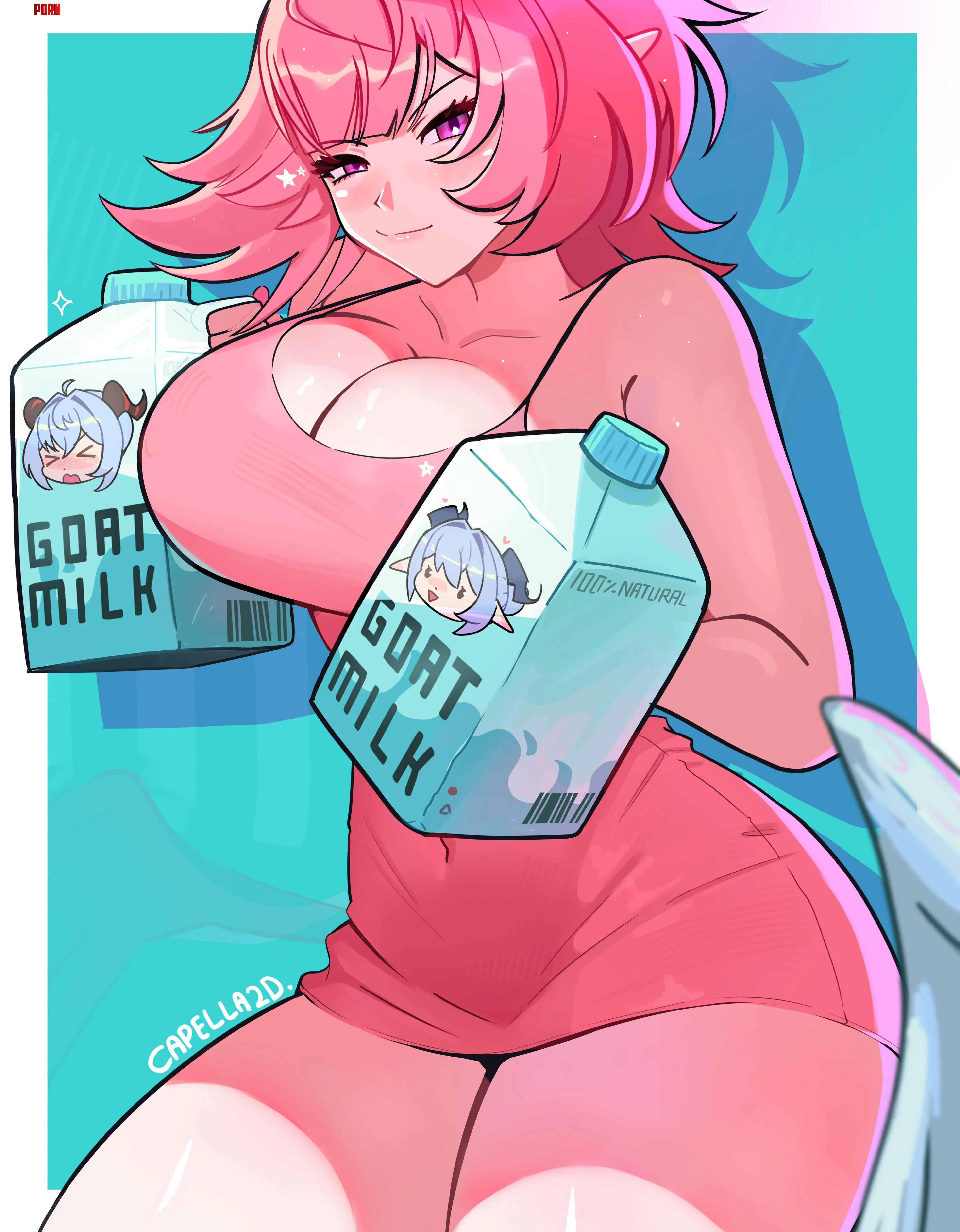 (OC) 100% Natural Milk by Capella2D