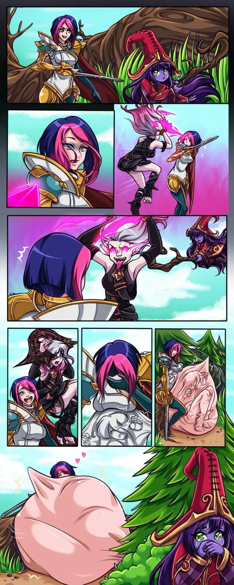 Thumbnail {comic} commission-Briar’s ult gone wrong (comms open)(papipo)
