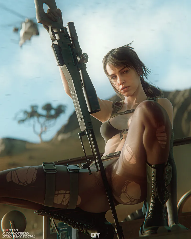 Thumbnail Quiet (DTee3D) [Metal Gear Solid]