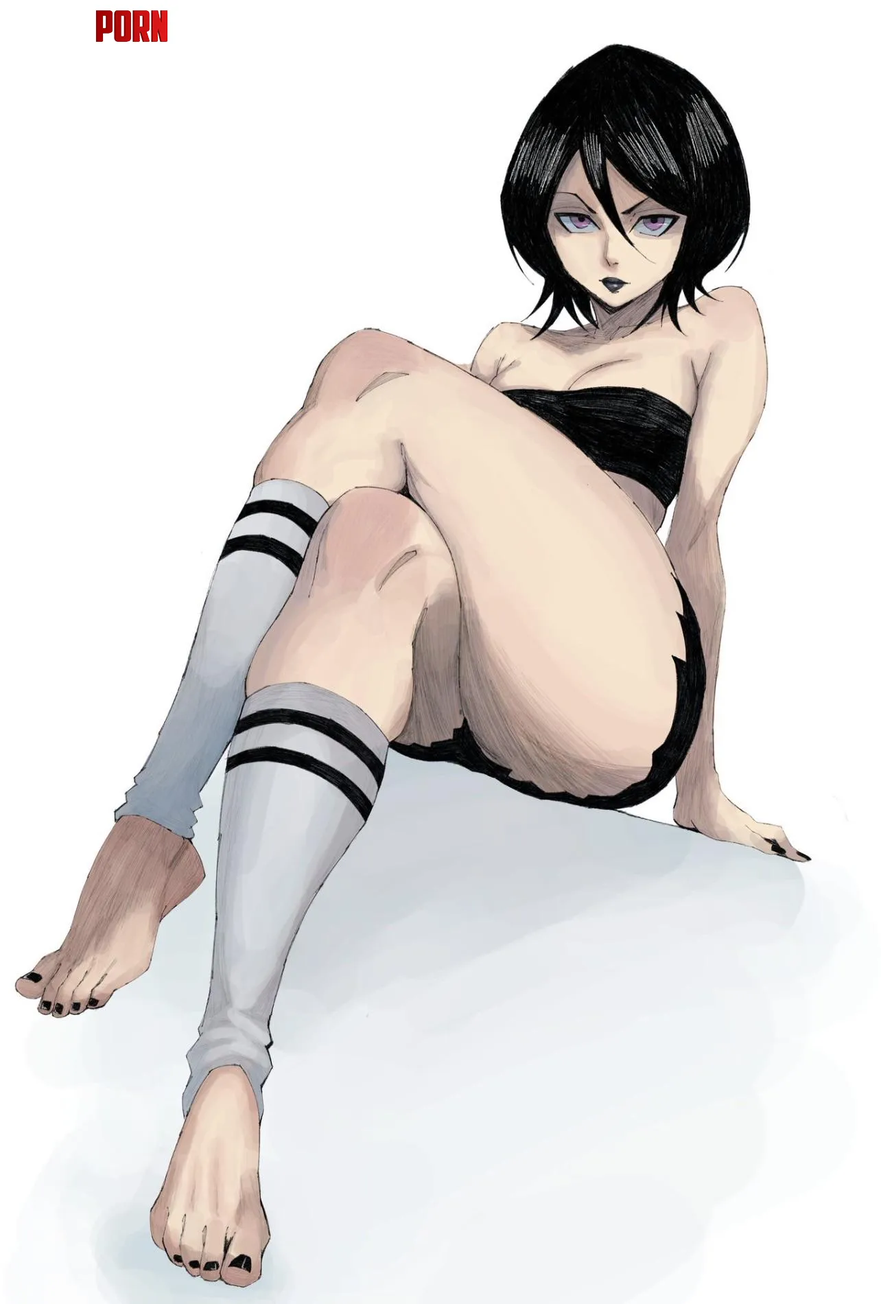 Rukia [Bleach] (artist: Hex_mamania) by spiritualgooner8