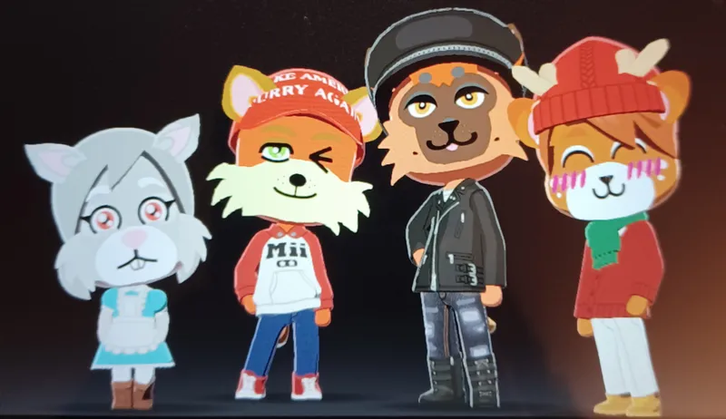 Thumbnail I made some Bad Dragon characters in Tomodachi Life: Living the Dream