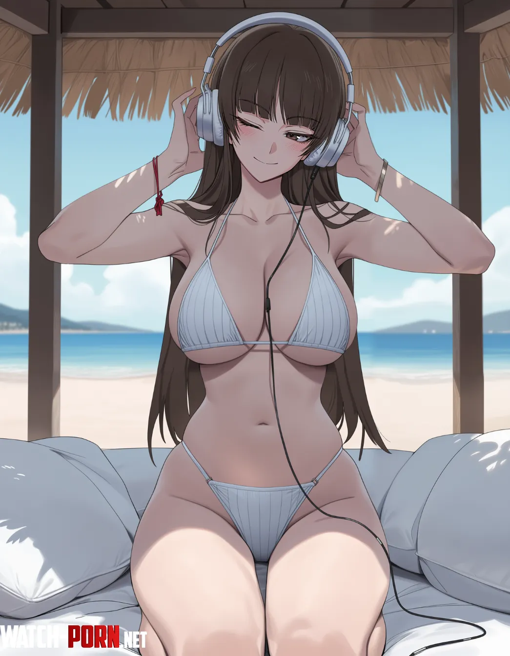Shiho Nishizumi 🎧[Girls und Panzer] by WoolsonDaSheep