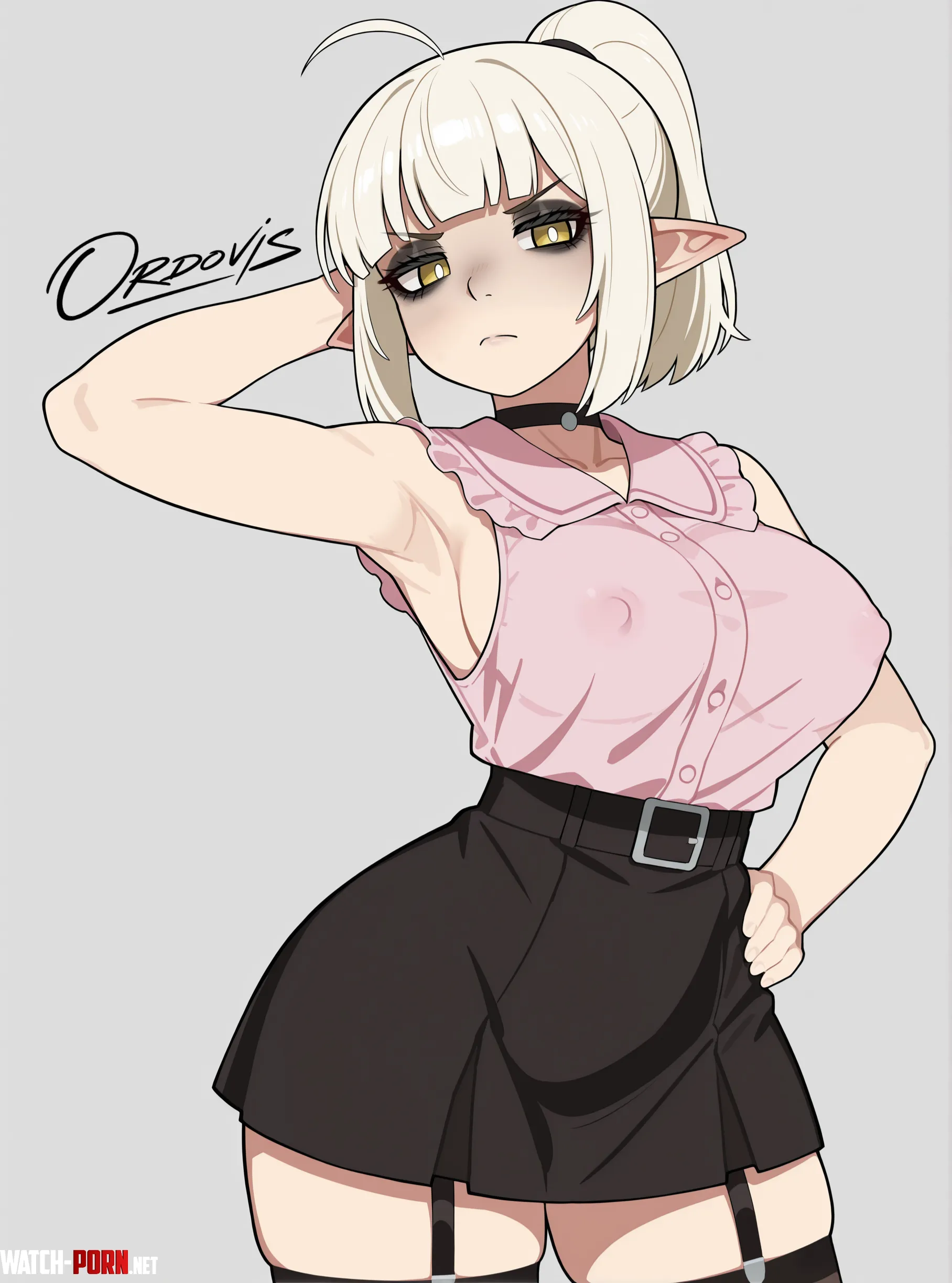 Jirai kei fashion and no bra [Ordovis] by Ordovis_LS
