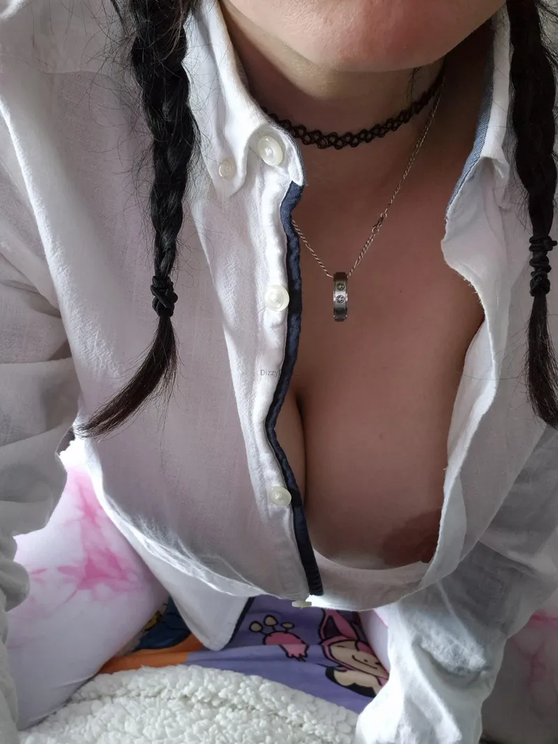 Thumbnail Classic white blouse by DizzyDora_