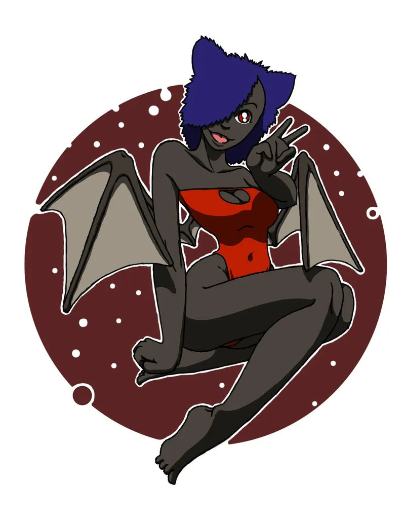 Thumbnail Just your friendly neighborhood Batcat [OC]