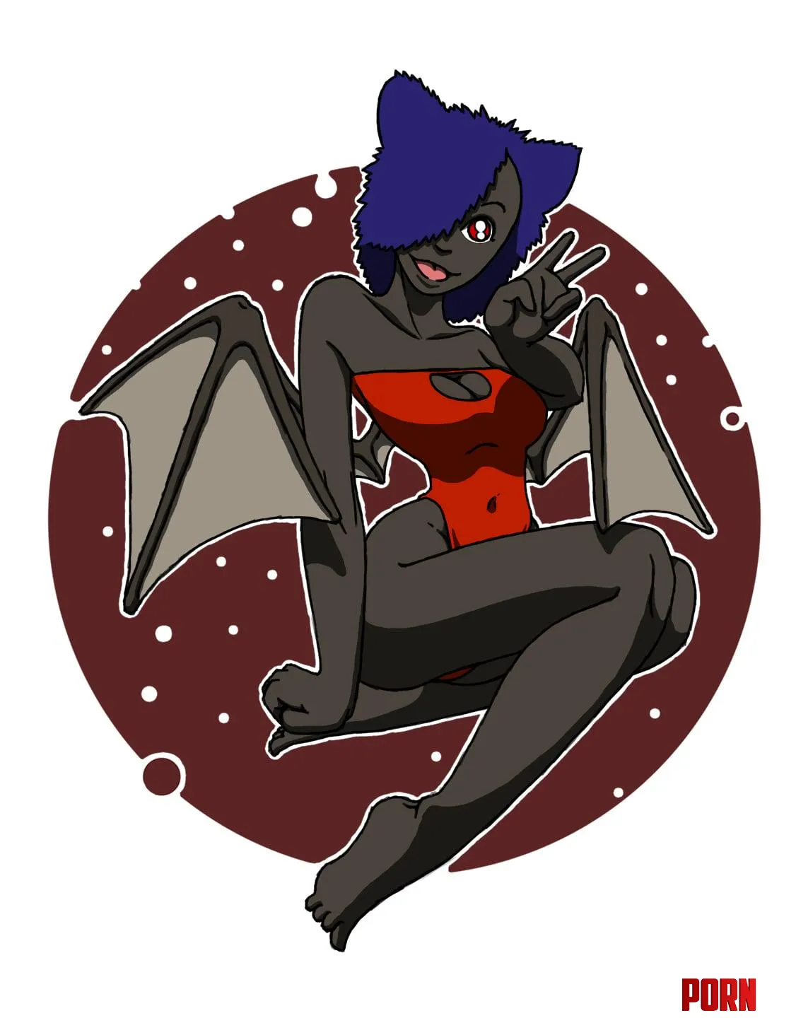 Just your friendly neighborhood Batcat [OC] by UrethralExplorer