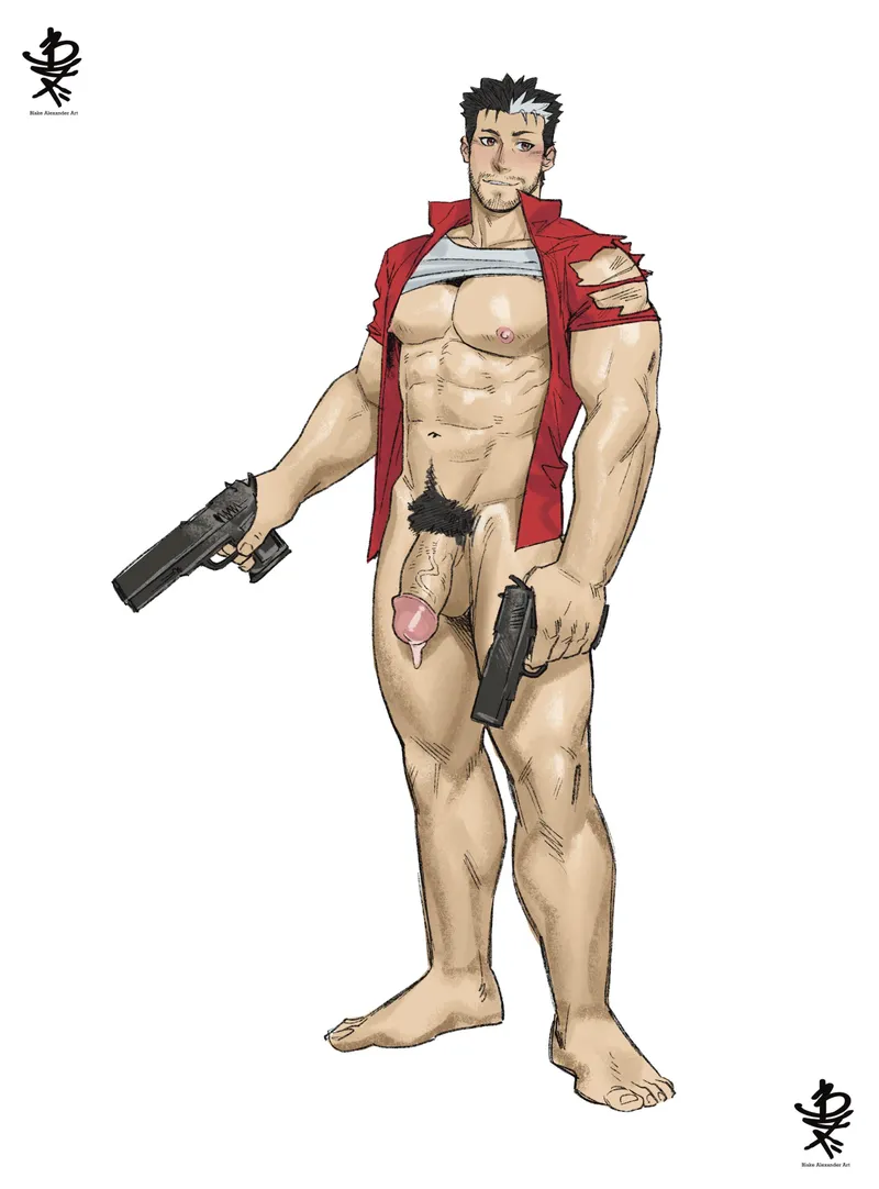 Thumbnail Ryu Tadera here to protect you. Recent sketch commission by me