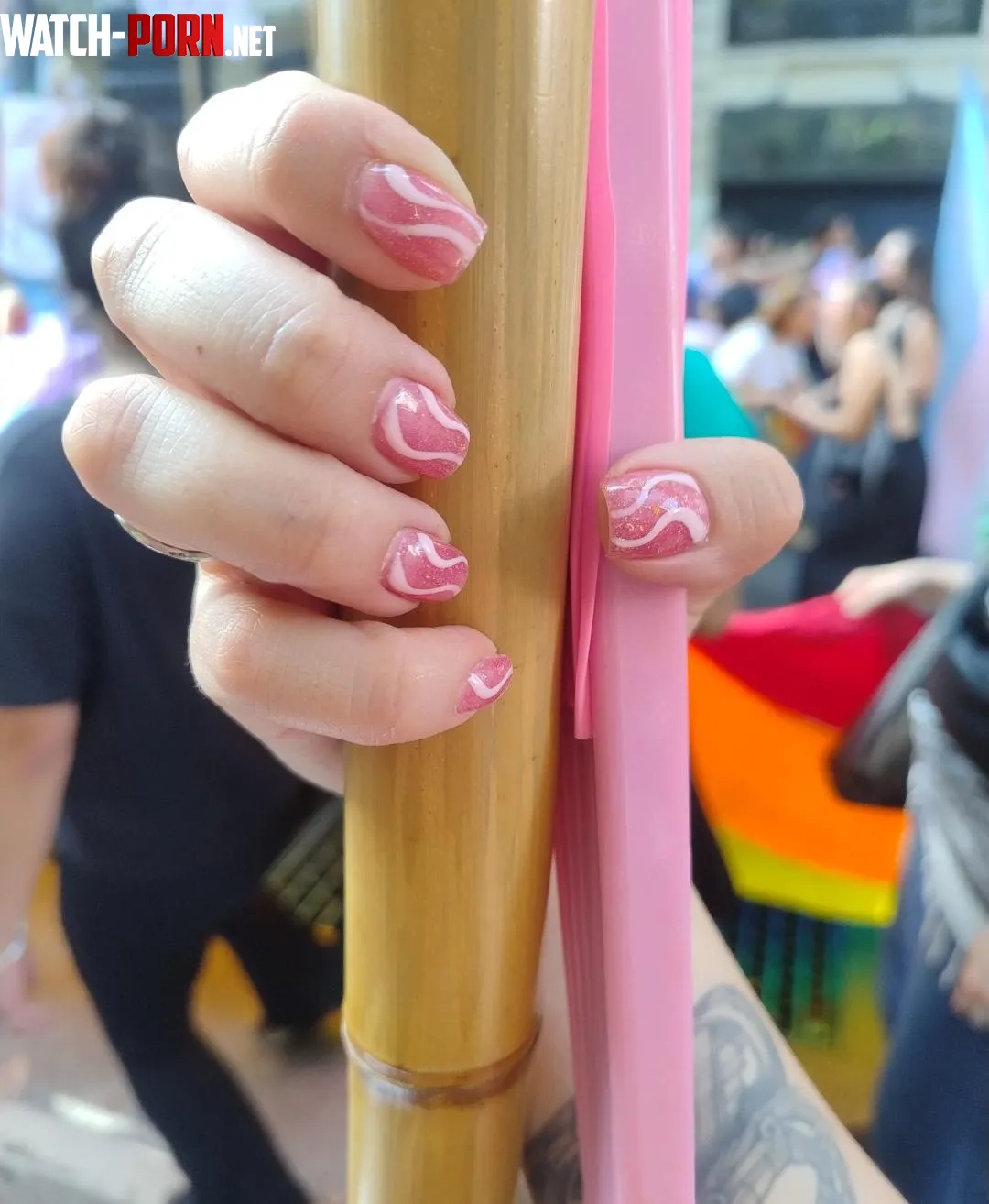 Colorful candy nails 🌈💅🏻 by kinkymamma