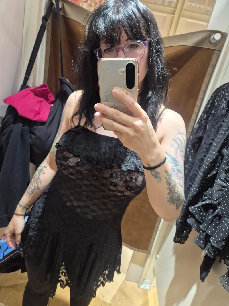 Thumbnail To be honest Im too shy to wear seethru in public