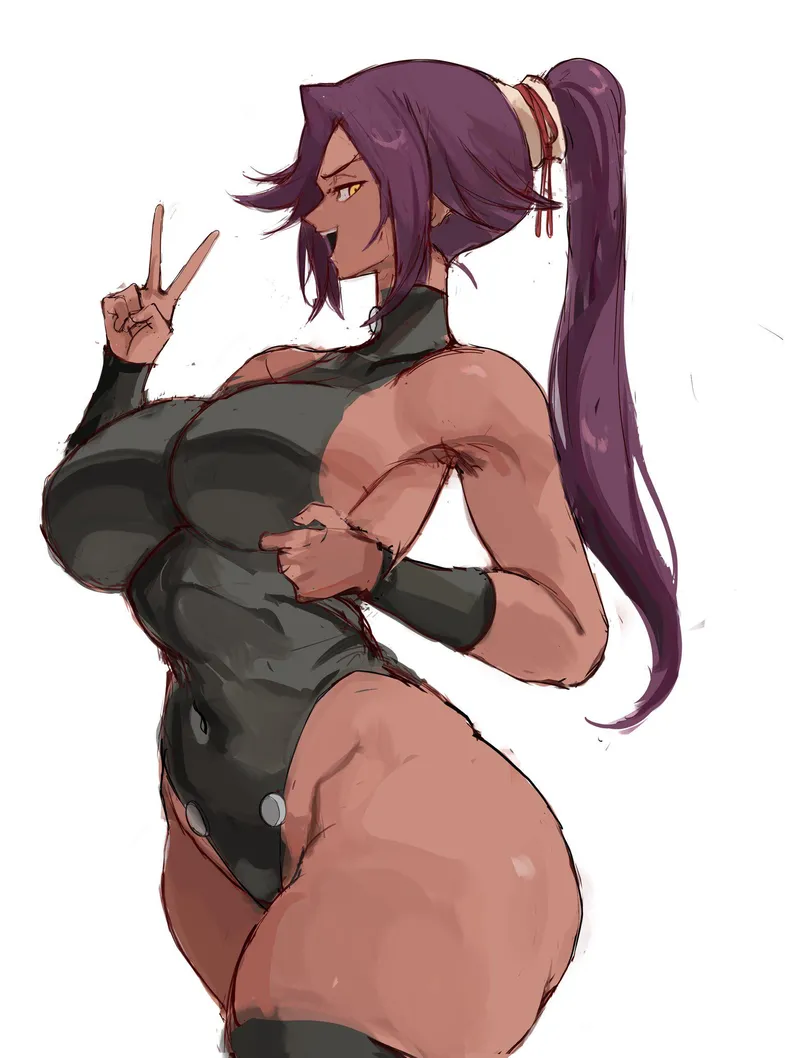 Thumbnail Yoruichi by rak_sp00nful
