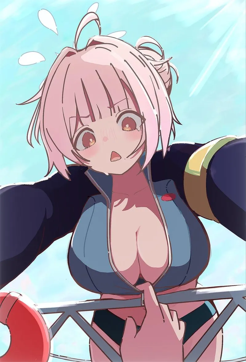 Thumbnail Kokoro blushing [blue archive] (sikinoyura)
