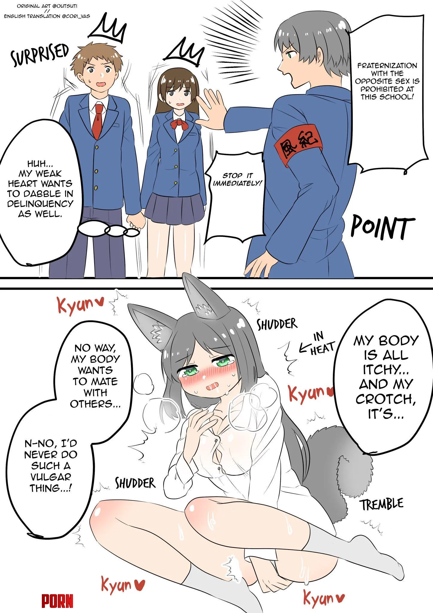 Corruption Of Public Morals [M Human -> F Dog Girl; MTF/TGTF] -outsuki by Lonely_Seesaw_2158
