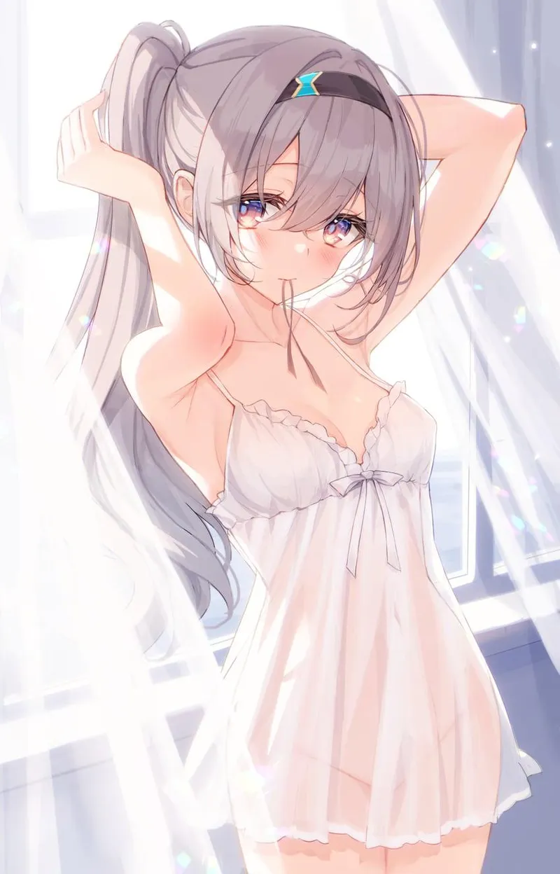 Thumbnail Firefly sorts out her hair [honkai] (azusa)