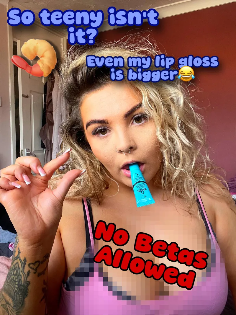 Thumbnail Having that little shrimp humiliated is your fetish, isn’t it ? 😂🍤🍤