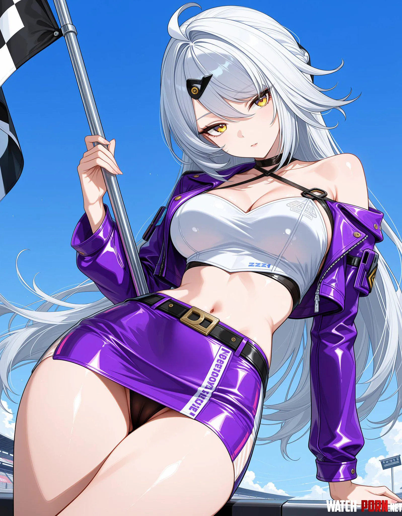 Race Queen Yixuan [Zenless Zone Zero] by WoolsonDaSheep