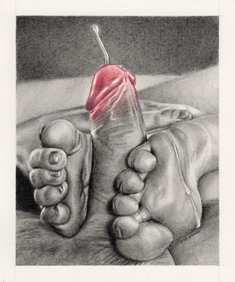 Thumbnail Red Hot Ending, drawing by me. OC
