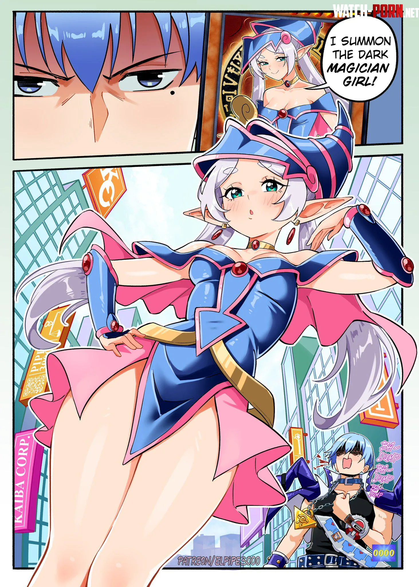 Dark Magician Frieren [Sousou no Frieren] (Pipe) by WoolsonDaSheep
