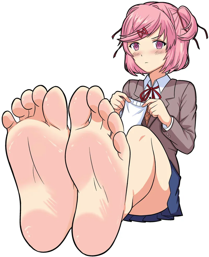 Thumbnail Author's Brutally Honest Natsuki Foot Fetish Submission (@Ediczxon)