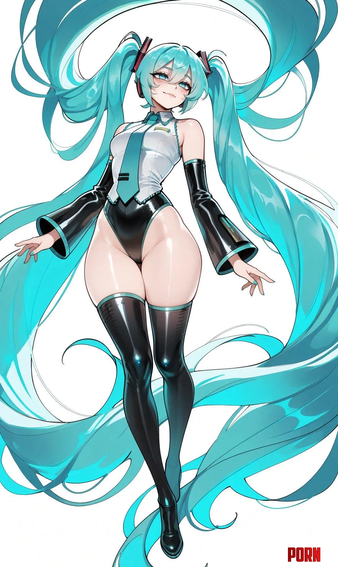 Hatsune Miku [Vocaloid] by WoolsonDaSheep